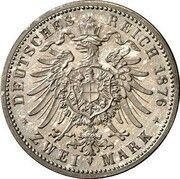 2 Mark - Wilhelm I Pattern obverse image