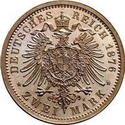 2 Mark - Wilhelm I Pattern obverse image