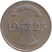 1 Rentenpfennig reverse image