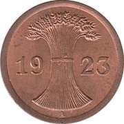 2 Rentenpfennig reverse image
