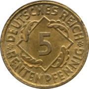 5 Rentenpfennig obverse image