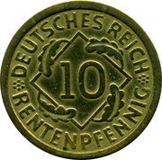 10 Rentenpfennig obverse image