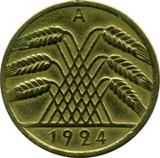 10 Rentenpfennig reverse image
