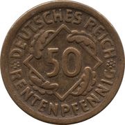 50 Rentenpfennig obverse image