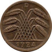 50 Rentenpfennig reverse image