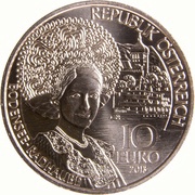 10 Euros Vorarlberg obverse image