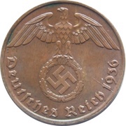 1 Reichspfennig obverse image