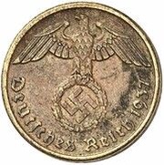 2 Reichspfennig Pattern obverse image