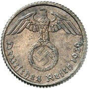 5 Reichspfennig Pattern obverse image