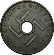 5 Reichspfennig military coinage obverse image