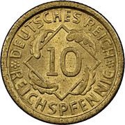 10 Reichspfennig obverse image