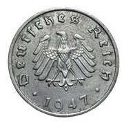 10 Reichspfennig Allied Occupation obverse image