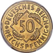 50 Reichspfennig obverse image