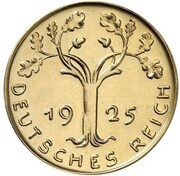 50 Pfennig Pattern obverse image