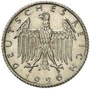 50 Reichspfennig Pattern obverse image
