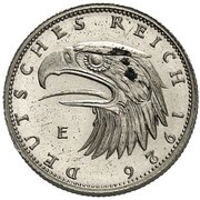 50 Reichspfennig Pattern obverse image
