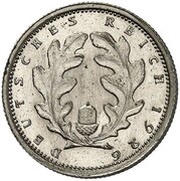 50 Reichspfennig Pattern obverse image