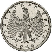 50 Reichspfennig Pattern obverse image