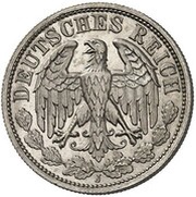 50 Reichspfennig Pattern obverse image