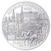 10 Euros Stephansdom Wien obverse image