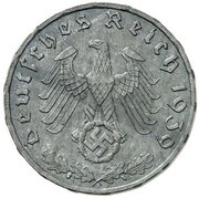 50 Reichspfennig Pattern obverse image