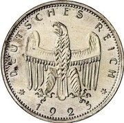 1 Reichsmark Pattern obverse image
