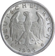 1 Reichsmark obverse image