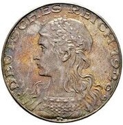3 Reichsmark Pattern, Germany, 1926 reverse image