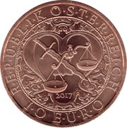 10 Euros Heavenly Messengers: Michael - The Protecting Angel obverse image