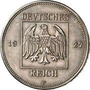 3 Reichsmark Justus von Liebig - Pattern obverse image