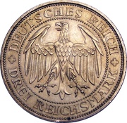3 Reichsmark Meissen obverse image