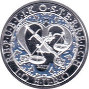 10 Euros Heavenly Messengers: Michael - The Protecting Angel; Colored obverse image