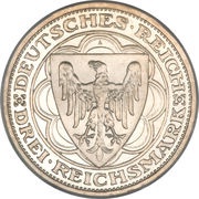 3 Reichsmark Magdeburg obverse image