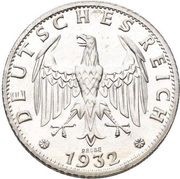 3 Reichsmark - Pattern obverse image