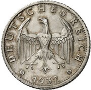 3 Reichsmark Pattern obverse image