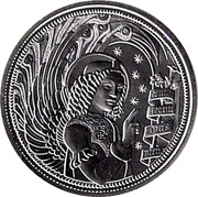 10 Euros Heavenly Messengers: Gabriel - The Revealing Angel, Austria, 2017 reverse image