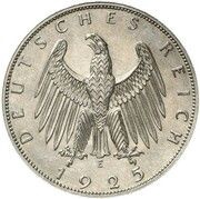 5 Reichsmark Pattern obverse image