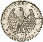 5 Reichsmark Pattern obverse image