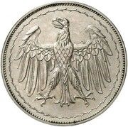 5 Reichsmark Pattern obverse image