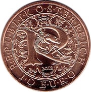 10 Euros Heavenly Messengers: Raphael - The Healing Angel obverse image