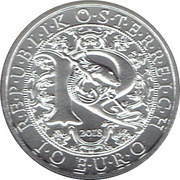 10 Euros Heavenly Messengers: Raphael - The Healing Angel obverse image