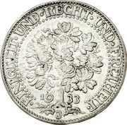 5 Reichsmark Pattern reverse image