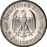 5 Reichsmark Friedrich Schiller - Pattern obverse image