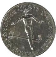 5 Reichsmark Saar - Pattern, Germany, 1942 reverse image