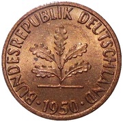 1 Pfennig obverse image