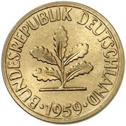 2 Pfennig Pattern obverse image