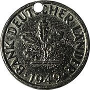 5 Pfennig Pattern obverse image
