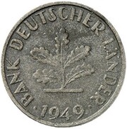 10 Pfennig Pattern obverse image