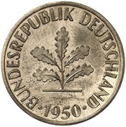 10 Pfennig Pattern obverse image
