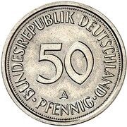 50 Pfennig Mule, Germany, 2000 reverse image